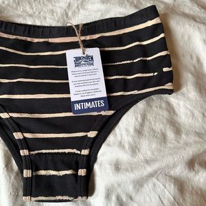 NWT Jungmaven Lines High Waist Brief Size Small Limited Release